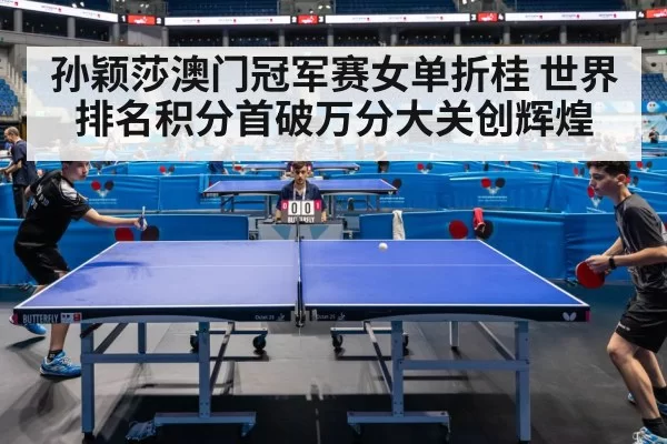table tennis match action